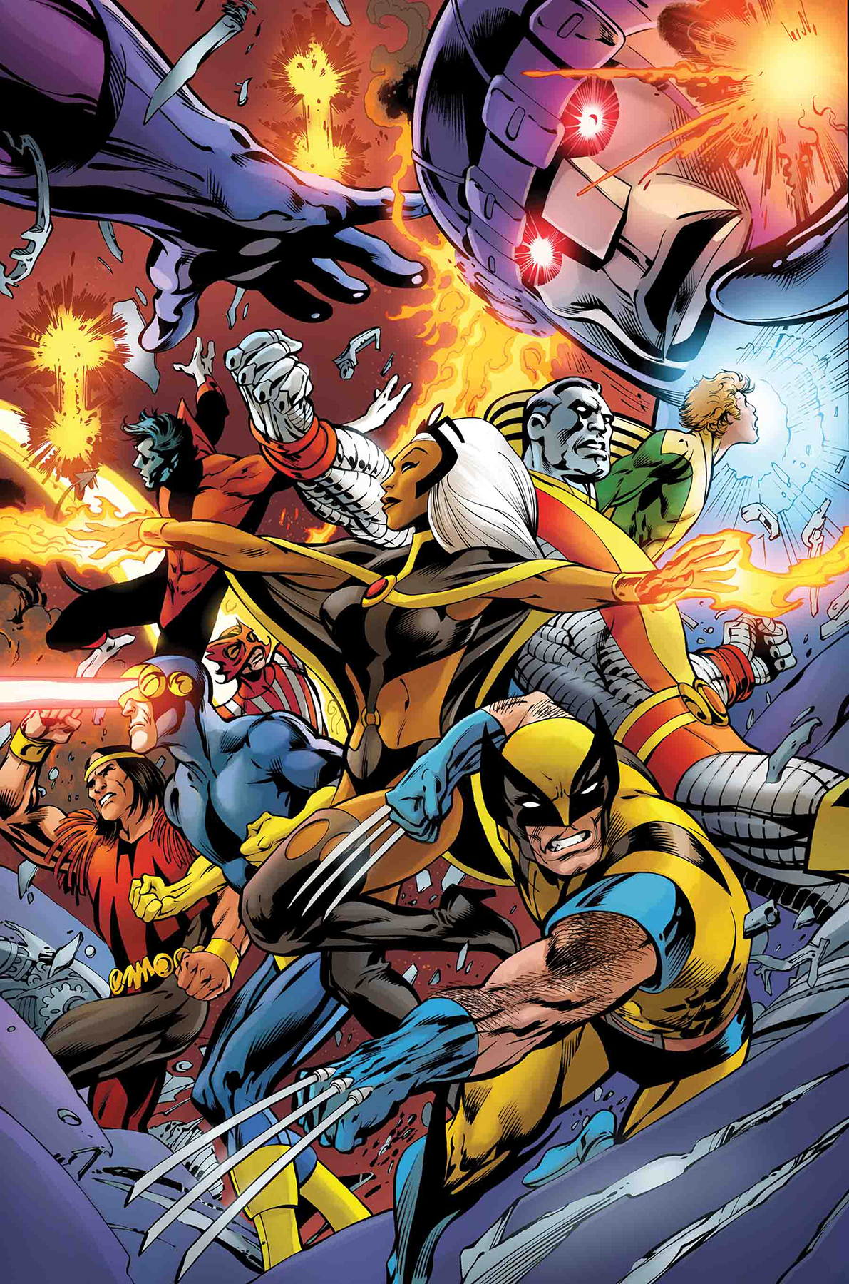 Avengers #10 Davis Uncanny X-Men Var (STL100541)