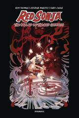 Red Sonja Ballad Red Goddess Hc Thomas Sgn Ed (STL100253)