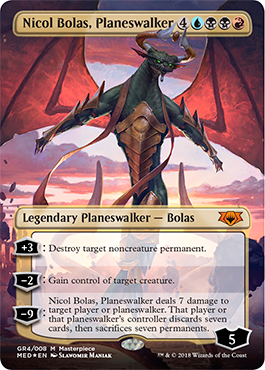 Nicol Bolas, Planeswalker - Foil