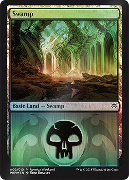 Swamp - Dimir (A02) - Ravnica Weekend - Foil