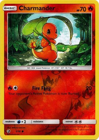 Charmander - 1/70 - Common - Reverse Holo