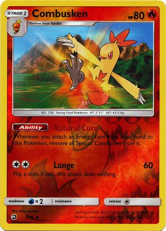 Combusken - 5/70 - Uncommon - Reverse Holo