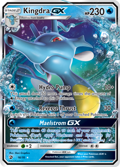 Kingdra GX - 18/70 - Ultra Rare