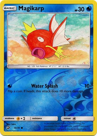 Magikarp - 19/70 - Common - Reverse Holo