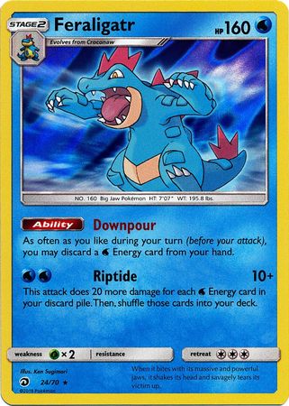 Feraligatr - 24/70 - Holo Rare