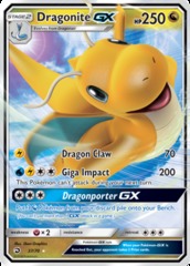 Dragonite GX - 37/70 - Dragon Majesty Ultra Rare