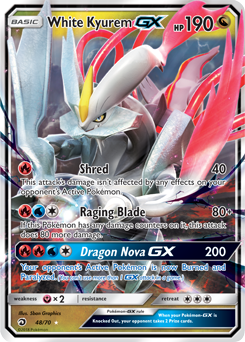 White Kyurem GX - 48/70 - Ultra Rare