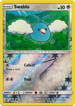 Swablu - 56/70 - Common - Reverse Holo