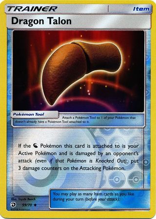 Dragon Talon - 59/70 - Uncommon - Reverse Holo