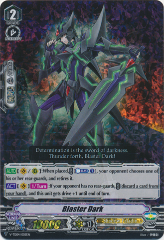 V-TD04/005EN - FOIL - Blaster Dark