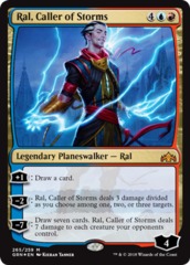 Ral, Caller of Storms - Planeswalker Deck Exclusive - Foil