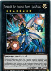 Number 38: Hope Harbinger Dragon Titanic Galaxy - CYHO-ENSE2 - Super Rare - Limited Edition