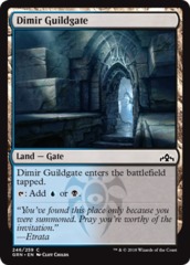 Dimir Guildgate (246) - Foil