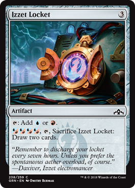 Izzet Locket - Foil