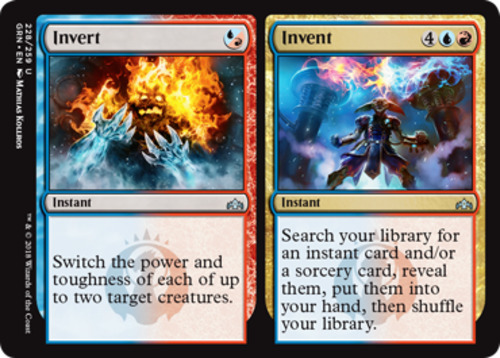 MTG-4x-Near Mint, English-Invert // Invent-Guilds of Ravnica | eBay