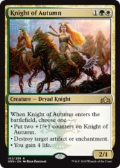 Knight of Autumn - Foil