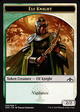 Elf Knight Token