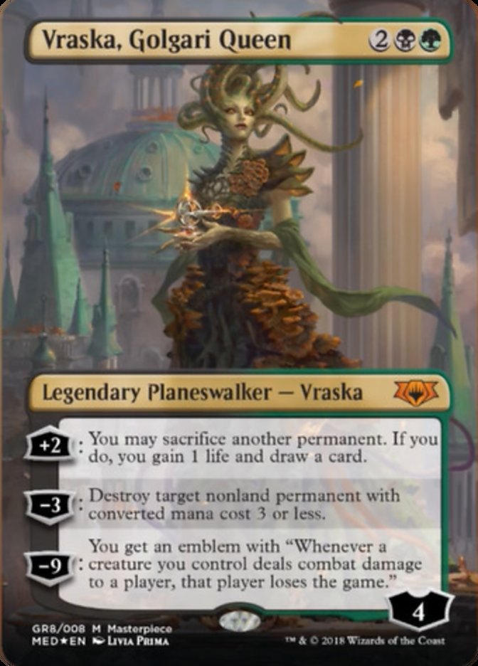 Vraska, Golgari Queen (GR8) - Foil