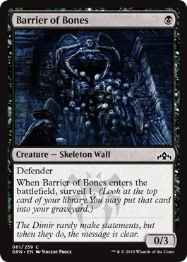 Barrier of Bones