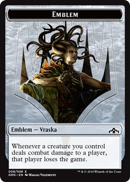 Emblem - Vraska, Golgari Queen