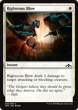 Righteous Blow - Foil