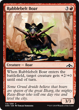 Rubblebelt Boar - Foil