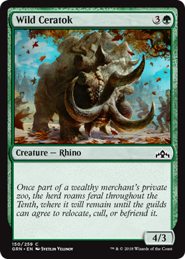 Wild Ceratok - Foil