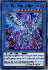 Blue-Eyes Chaos Dragon - LED3-EN001 - Ultra Rare - 1st Edition