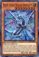 Blue-Eyes Solid Dragon - LED3-EN002 - Ultra Rare - 1st Edition