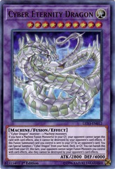 Cyber Eternity Dragon - LED3-EN012 - Ultra Rare - 1st Edition