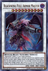 Blackwing Full Armor Master - LED3-EN023 - Ultra Rare - 1st Edition