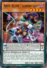 Abyss Actor - Leading Lady - LED3-EN051 - Common - 1st Edition