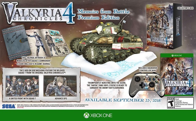 Valkyria Chronicles 4 [Memoirs From Battle Edition]