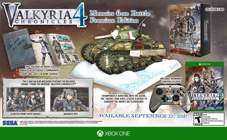 Valkyria Chronicles 4 [Memoirs From Battle Edition]