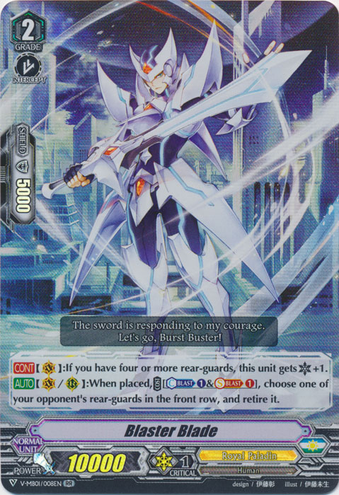 Blaster Blade - V-MB01/008EN - RR