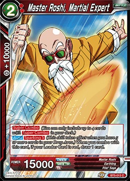 Master Roshi, Martial Expert - BT5-012 - C - Foil
