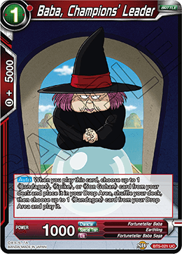 Baba, Champions Leader - BT5-021 - UC - Foil