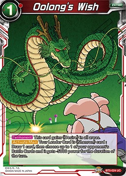 Oolongs Wish - BT5-024 - UC - Foil