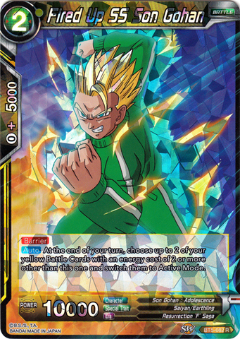 Fired Up SS Son Gohan - BT5-082 - R