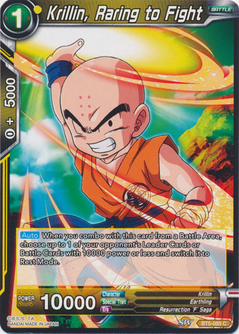 Krillin, Raring to Fight - BT5-085 - C