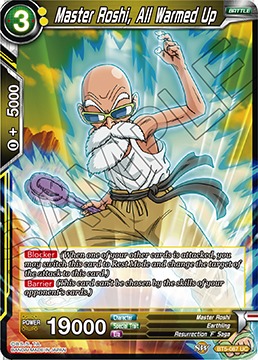 Master Roshi, All Warmed Up - BT5-087 - UC - Foil