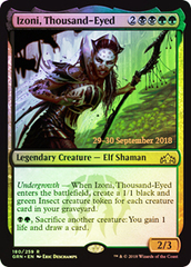 Izoni, Thousand-Eyed - Foil - Prerelease Promo