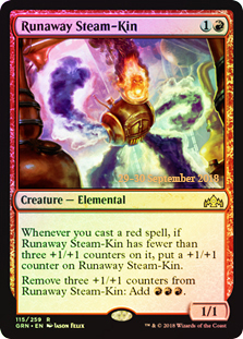 Runaway Steam-Kin - Foil - Prerelease Promo