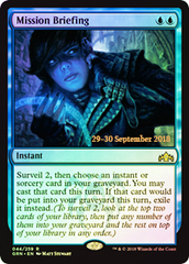 Mission Briefing - Foil - Prerelease Promo