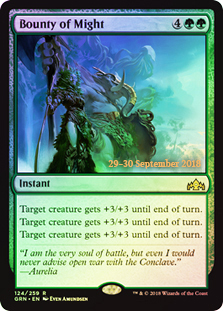 Bounty of Might - Foil - Prerelease Promo