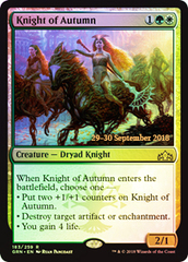 Knight of Autumn - Foil - Prerelease Promo