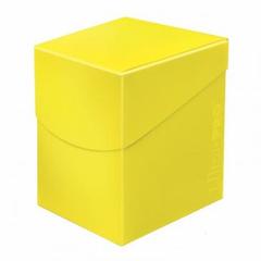 Ultra Pro 85690 Eclipse PRO 100+ Deck Box - Lemon Yellow