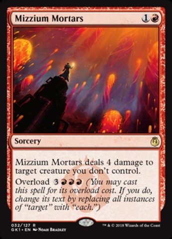 Mizzium Mortars