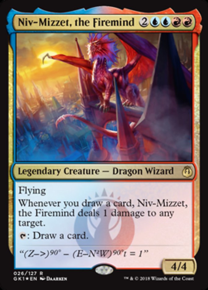 Niv-Mizzet, the Firemind - Foil Niv-Mizzet, the Firemind - Foil