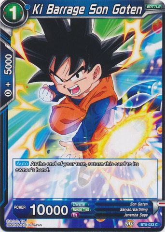 Ki Barrage Son Goten - BT5-033 - C